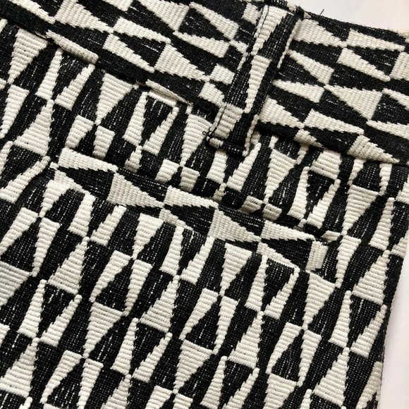 CARTONNIER ANTHROPOLOGIE | mid rise y2k style boho festival geometric shorts - Picture 5 of 6